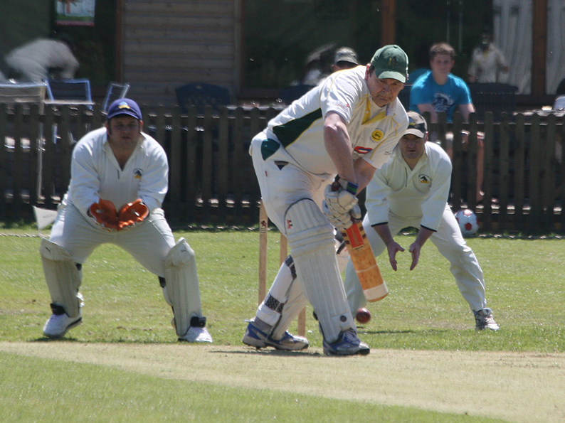 Rob Newing who hit 40 for Devon 60s in the defeat by Gloucestershire at Sidmouth